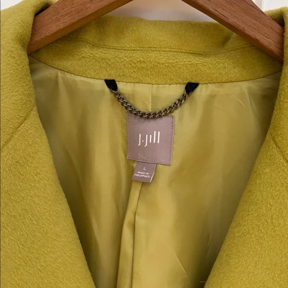 J Jill  Green Coat - Picture 2 of 10